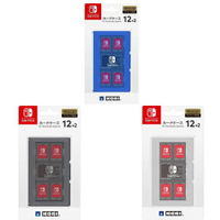 ★萊盛小拳王★《特價》NS HORI 遊戲卡匣收納盒 12+2 黑&amp;白&amp;藍