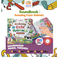 Kaba Family Soundbook Amazing Cute Animals Buku Bersuara Hewan Buku Anak Balita Boardbook Double Ivo