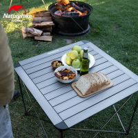Naturehike挪客戶外折疊桌鋁合金野餐便攜式露營桌子野外燒烤桌椅