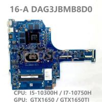M02035-601 M02035-001 DAG3JBMB8D0 With I5-10300H / I7-10750H CPU For HP 16-A Laptop Motherboard GTX1650 / GTX1650TI 100% Test OK