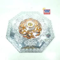 Dexicon Fiting Lampu Tempel Plafon Modern Fiting Modern 32cm DPP06S Hias Jumbo Corak Kembang