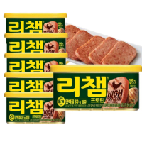 【韓國Dongwon】東遠 雞肉火腿罐200gX6罐(#午餐肉 #蛋白質 #低熱量)