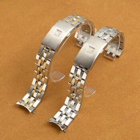 19mm 20mm Stainless Steel Watch Band For Tissot T035 T17 T014 T055 Watchband Butterfly Buckle Strap Wrist Bracelet Watchband