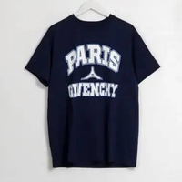 Kaos GIVENCHY EIFFEL PARIS BLOCKED WHITE NAVY TSHIRT 100% ORIGINAL Size XS OS