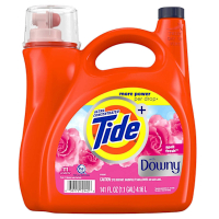 Tide 超濃縮he高效能洗衣精 141oz/4.16L(添加Downy柔軟精)