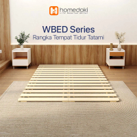 Homedoki Wrapbed Series / Kasur Tatami Papan / Dipan Kayu / Papan Kasur Lipat / Kasur Bernapas