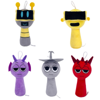 Rhythm Box Sprunki Plush Doll New Incredibox Surrounding the Game Plush Toy