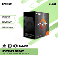 EasyPC |   AMD Ryzen 5 5600X or 7 5700X / R7 5700/R7 5700X3D/R7 8700G amd processor |   AM4 socket D