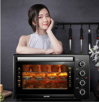 電烤箱家用烘焙小型烤箱多功能全自動蛋糕35L升大容量正品 雙十一購物節