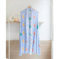 OUTER BATIK OUTER TANPA LENGAN ATASAN BATIK WANITA OUTER LENGAN BUNTUNG BATIK MODERN WANITA SLEEVELE