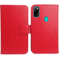 For Ulefone Note 9P 6.52" Case Leather Flip With Card Packet Bags Phone Case for Ulefone Note 9P Holster