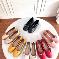 Sepatu flat B15 Sepatu balet flat shoes wanita Louisdear tapak anti slip bahan lembut