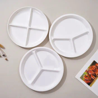 Melamine Bowl Restaurant Fast Food Plate Chinese Multi-grid Plate
