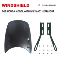 For Honda CB 1000SF 750F 400SS 223S 550 GB400 Windscreen Deflector Headlight Fairing Protector Cover For Bros 650 400 For Hornet