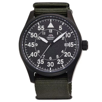 ORIENT 東方錶 WATER RESISTANT系列 飛行機械腕錶 42.4mm / RA-AC0H02N