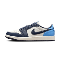 Nike Air Jordan 1 Low OG 男 黑曜石藍 皮革 透氣 AJ1 低筒 休閒鞋 CZ0790-400