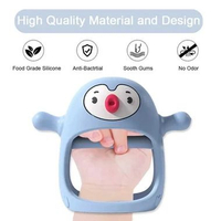 Smily Mia Baby Teether Toys Silicone Chewable Hand Breast Feeding - Merangsang Gigi dan Rangsang Ras