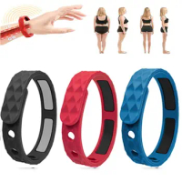 New Design Washable Sweatproof Waterproof Sport Bracelets RedUp Far Infrared Negative Ions Wristband Anti-Static Wristbands