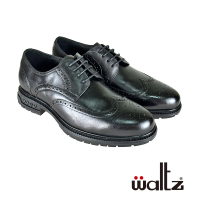 【Waltz】呼吸鞋系列 寬楦紳士鞋 皮鞋 空氣鞋(4W614048-02 華爾滋皮鞋)