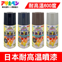 日本Asahipen 超耐熱 日本耐高溫噴漆 共四色 300ML 超耐熱600度以上(耐熱 耐熱漆 耐熱噴漆 噴漆 隔熱漆)