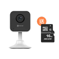 EZVIZ 螢石 H1c 1080P Wi-Fi 磁吸室內立方體攝影機 附贈專屬 HIKSEMI NEO HOME microSD 記憶卡 16GB