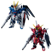 ★萊盛小拳王★BANDAI 代理版 盒玩 FW 鋼彈 CONVERGE 振揚自由鋼彈&不朽正義鋼彈