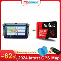 2024 GPS Navigation for VW/Volkswagen/Golf car radio for windows/Android system free update GPS Navigation Europe/spain/France