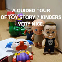 Disney Herocross Cute Toy Story Andy Bonnie Sid Big Baby Hand Puppet Anime Action Figure Model Toy Kawaii Doll Kids Gift