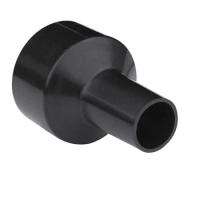 Universal Vacuum Cleaner Hose Adapter Attachment Converter 1-1/4" To 2-1/2" Dust Hose Port Adapter for WORKSHOP Black