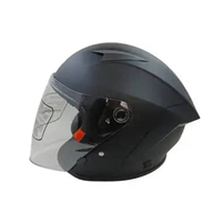 Helm Half Face Force Spoiler X1 NS Ukuran XXL Besar Big Size Dewasa Pria Wanita Kaca Motorcycle XL V