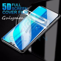 5D Full Cover Screen Protector Soft Film For Huawei P30 40 Lite Pro Hydrogel Film For Huawei Y6 Y7 Y5 Y9 2018 2019 Prime Y62019
