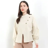 White Mode Ayara Blouses - Pakaian Wanita Blouse Atasan Cewek XL