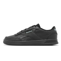 Reebok 休閒鞋 Court Advance 女鞋 黑 全黑 皮革 復古 100034164