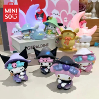 MINISO Sanrio Blind Box Magic Story Series Girls Birthday Gift Children's Toys Kuromi Pompompurin Cinnamoroll My Melody Pachacco