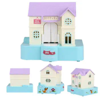 Cute House Dog Stealing Coin Money Saving Box Electric Piggy Bank Storage Toy Children Kids Birthday Gift Cartoon Table Room Dec