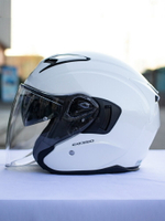 日本OGK半盔 機車頭盔夏盔 夏季成人雙鏡片3/4盔kabuto超越眼鏡槽