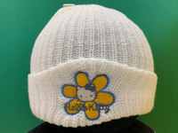 【震撼精品百貨】Hello Kitty 凱蒂貓~KITTY毛針織帽子-白*86062