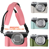 Vỏ Bảo Vệ, Thích Hợp Cho Canon G7X2 Và G7X3, Vỏ G7X Mark II Và III, Túi Đựng Nửa Máy Ảnh EOS-M3