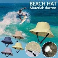 1pc Beach Hat For Women Adjustable Sunscreen Hats Practical Sun Protection Cap Surfing Caps D2F0