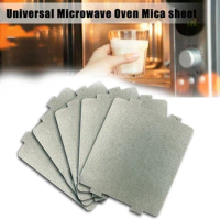 5pcs Universal Microwave Oven Mica Sheet Wave Guide Waveguide Cover Sheet Plates For Electric Hair-dryer Toaster Warmer