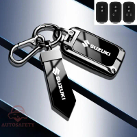 ฝาครอบเคสกุญแจ, วัสดุโลหะผสมสังกะสี, สำหรับ Suzuki XL7, Ertiga, Swift, รถบรรทุก, R Monopoli, Grand V