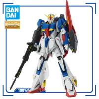 BANDAI MG 1/100 MSZ-006 Zeta Gundam Ver.Ka 20th Anniversary Assembly Plastic Model Kit Action Toy Figures Anime Figure Gifts