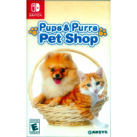貓貓狗狗寵物店 Pups and Purrs Pet Shop - NS Switch 英文美版 汪汪喵喵寵物店