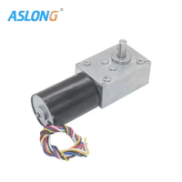 5840-3650 BLDC Worm Geared Motor 12v DC High Power High Torque Silent Brushless Worm Gear Motor For Curtain Machine DC Motor