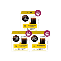 雀巢咖啡 DOLCE GUSTO 大膠囊 美式醇郁濃滑 咖啡膠囊 16顆X3盒