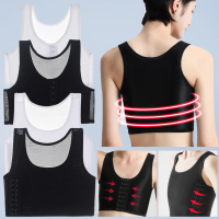 Áo Nịt Ngực Nữ, Đồ Lót, Phong Cách Tomboy, Áo Nịt Ngực Phẳng, Áo Vest, Áo Ngực Thoáng Khí, Có Móc Tr