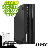 MSI PRO DP21 13M-627TW (G7400/16G/512SSD+1TB/W11P)+OFFICE2021