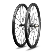 700C Carbon Road Bicycle Wheelset 35C 29mm Depth Disc Brake Center Lock UDM Cycling Bike