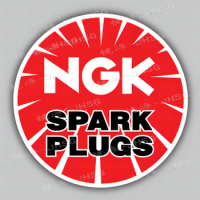 NGK Spark Plug Vinyl Decal/Decal - Vintage Classic Car Motorcycle Laptop External Decoration Decal