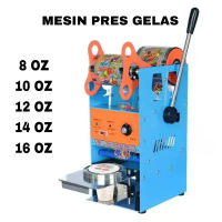 ETON TROODON Cup Sealer 16 Oz Mesin Press Gelas Plastik Sealer Cup ET-D8 Semua Ukuran AQUA GELAS 12